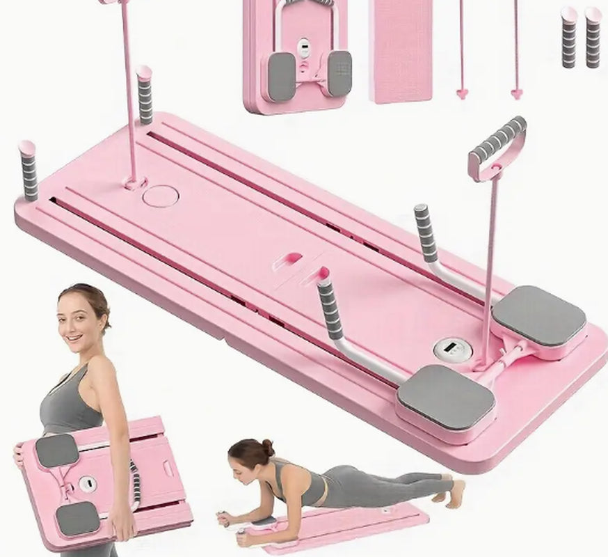 NEW 8 in 1 - Foldable Pilates Board for Home Workout | Ab Workout Board